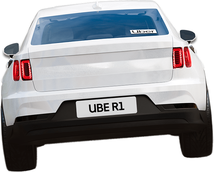 Uber car