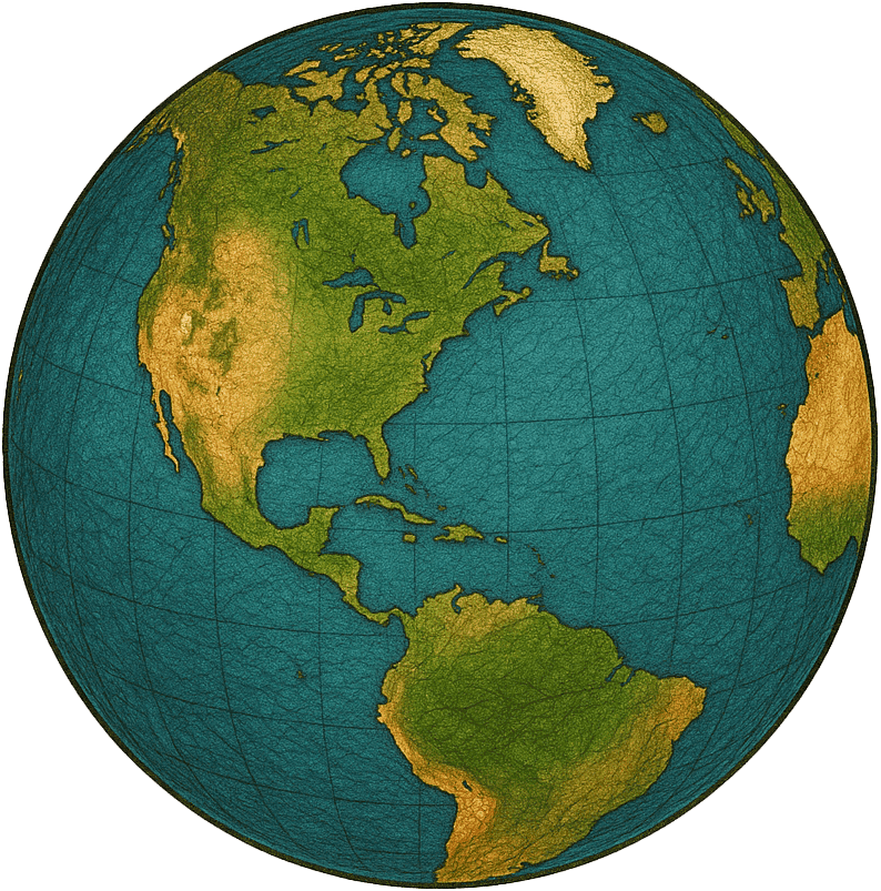 Globe illustration
