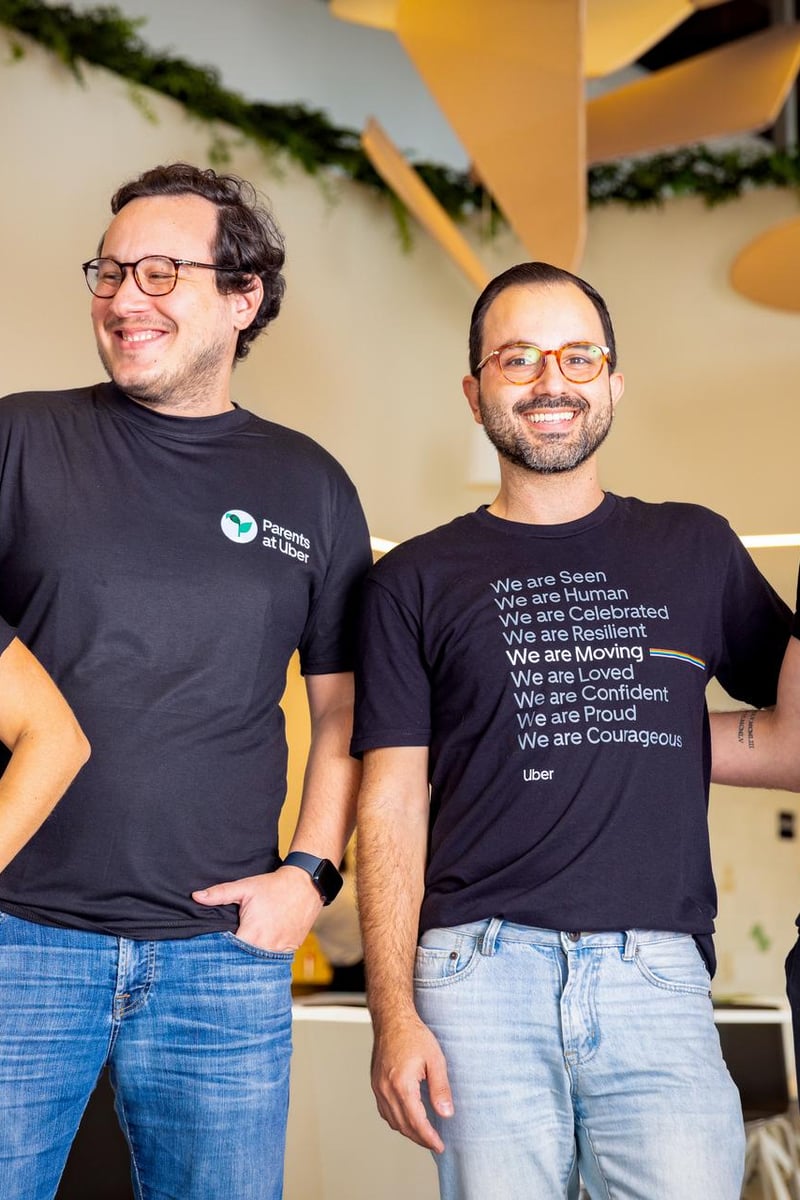 a group of people wearing black shirts