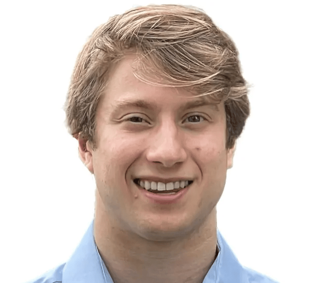 a person smiling for a picture