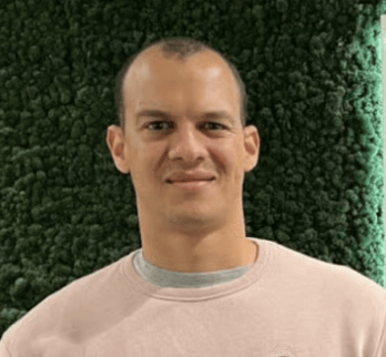 a person smiling for a picture